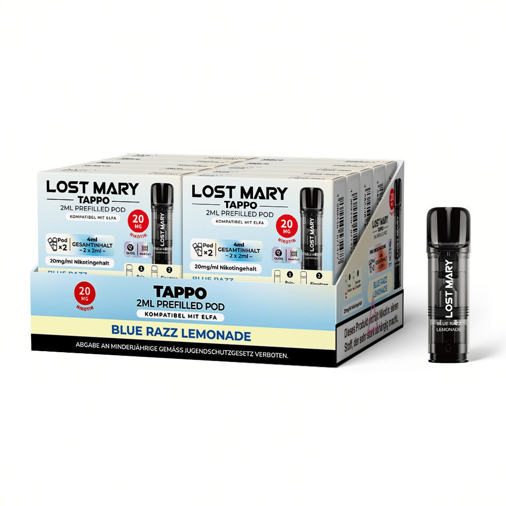 Lost Mary Tappo (2 Stück pro Packung) - Mehrweg Pod System - 10 Packungen
