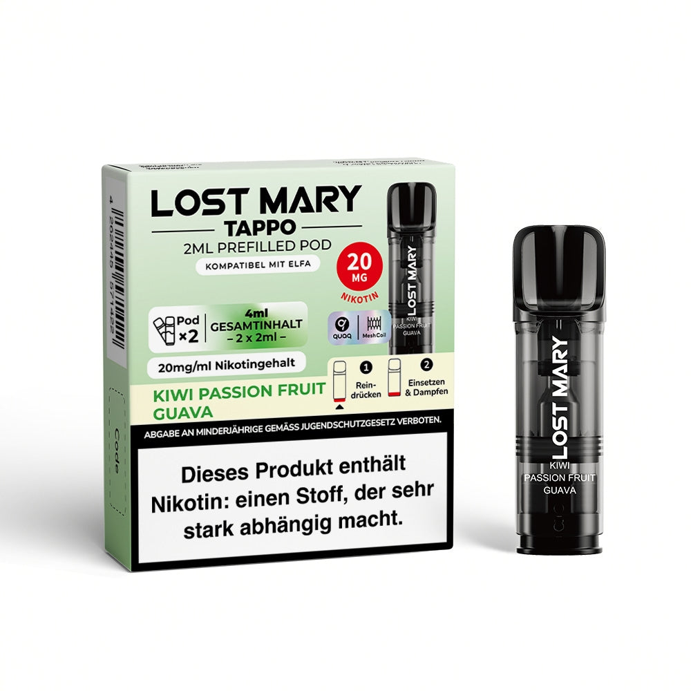 Lost Mary Tappo (2 Stück pro Packung) - Mehrweg Pod System - 10 Packungen
