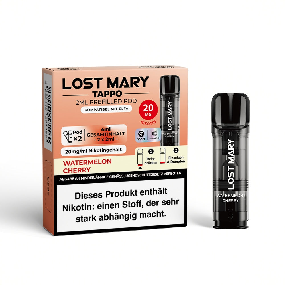 Lost Mary Tappo (2 Stück pro Packung) - Mehrweg Pod System - 10 Packungen