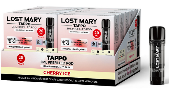 Lost Mary Tappo (2 Stück pro Packung) - Mehrweg Pod System - 10 Packungen