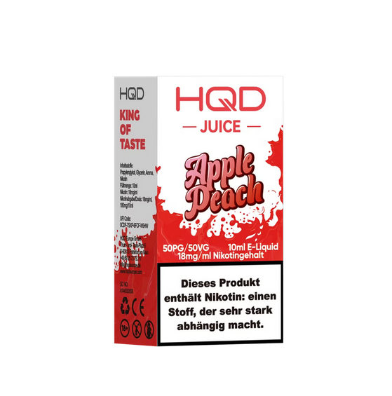 10x HQD Cirak Juice - 18mg/ml  McVapes