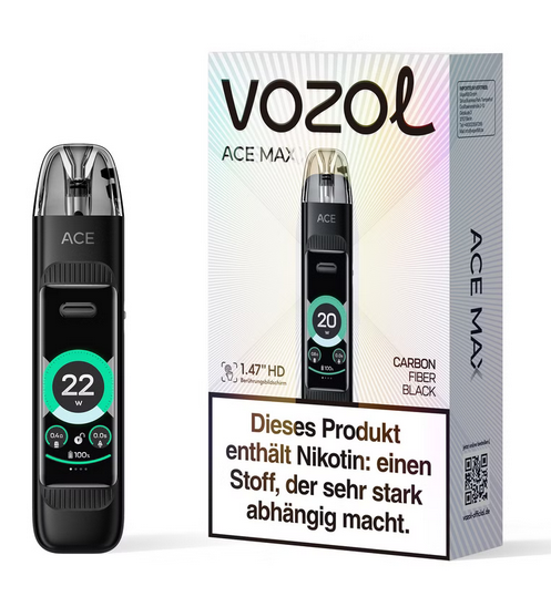 1x Vozol Ace Max - 1000 mAh