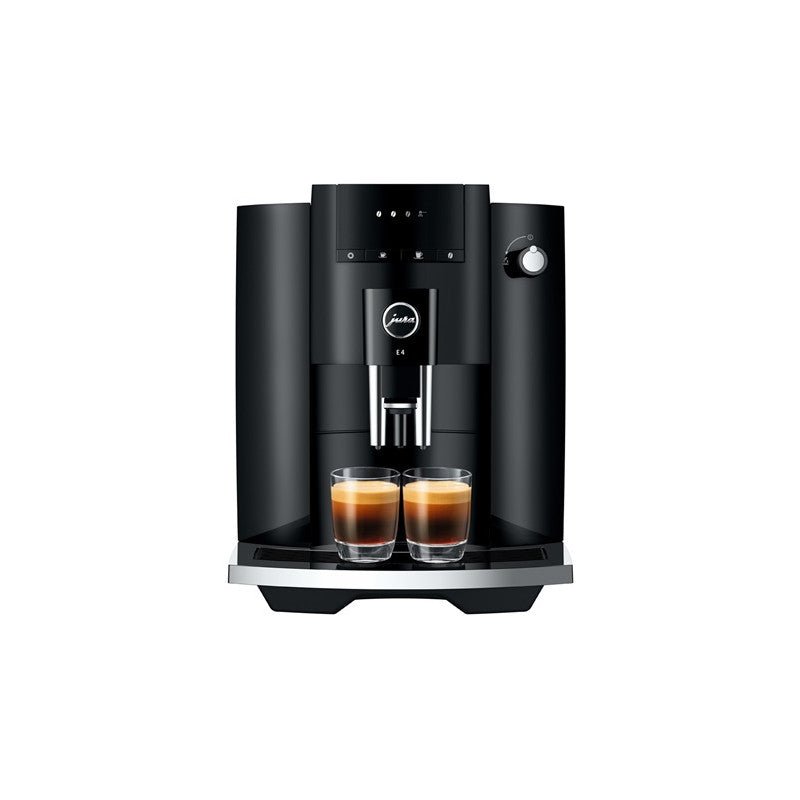 Kaffeevollautomat - Jura E4 Piano Black - McVapes