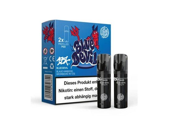 10x 187 Strassenbande - 2% Nikotin - Prefilled Pods - 2er Pack - McVapes
