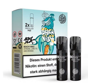 10x 187 Strassenbande - 2% Nikotin - Prefilled Pods - 2er Pack - McVapes