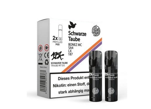 10x 187 Strassenbande - 2% Nikotin - Prefilled Pods - 2er Pack - McVapes
