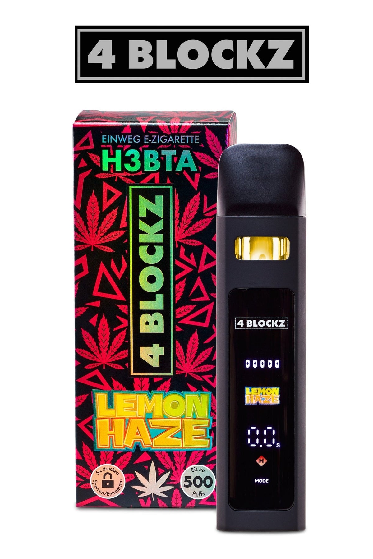 10x 4 Blockz Digital - H3BTA (1ml CRD) - McVapes