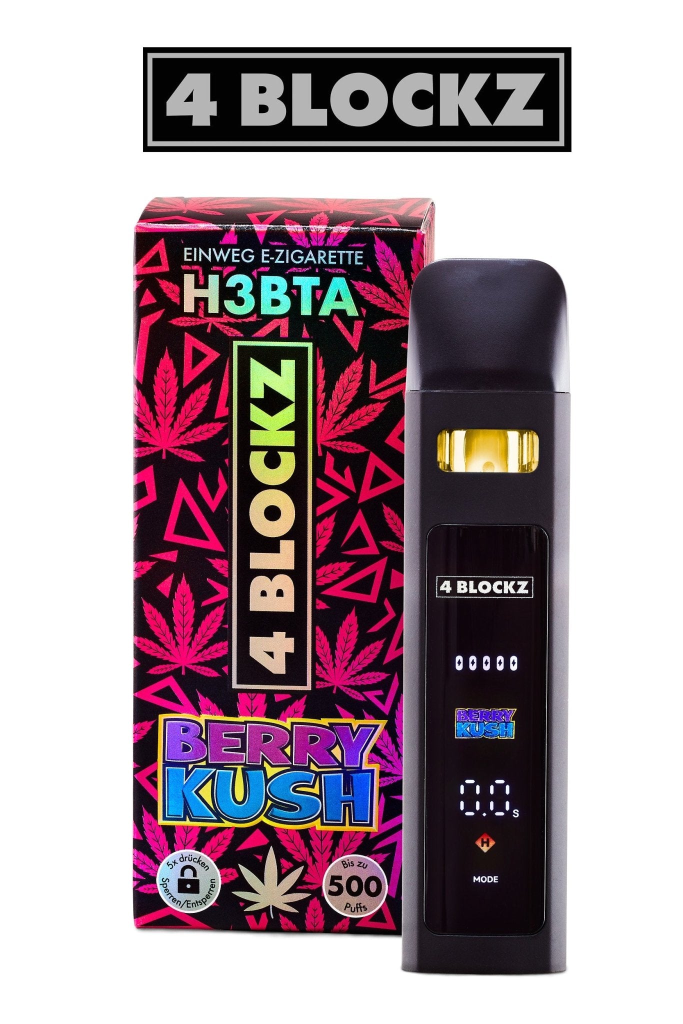 10x 4 Blockz Digital - H3BTA (1ml CRD) - McVapes