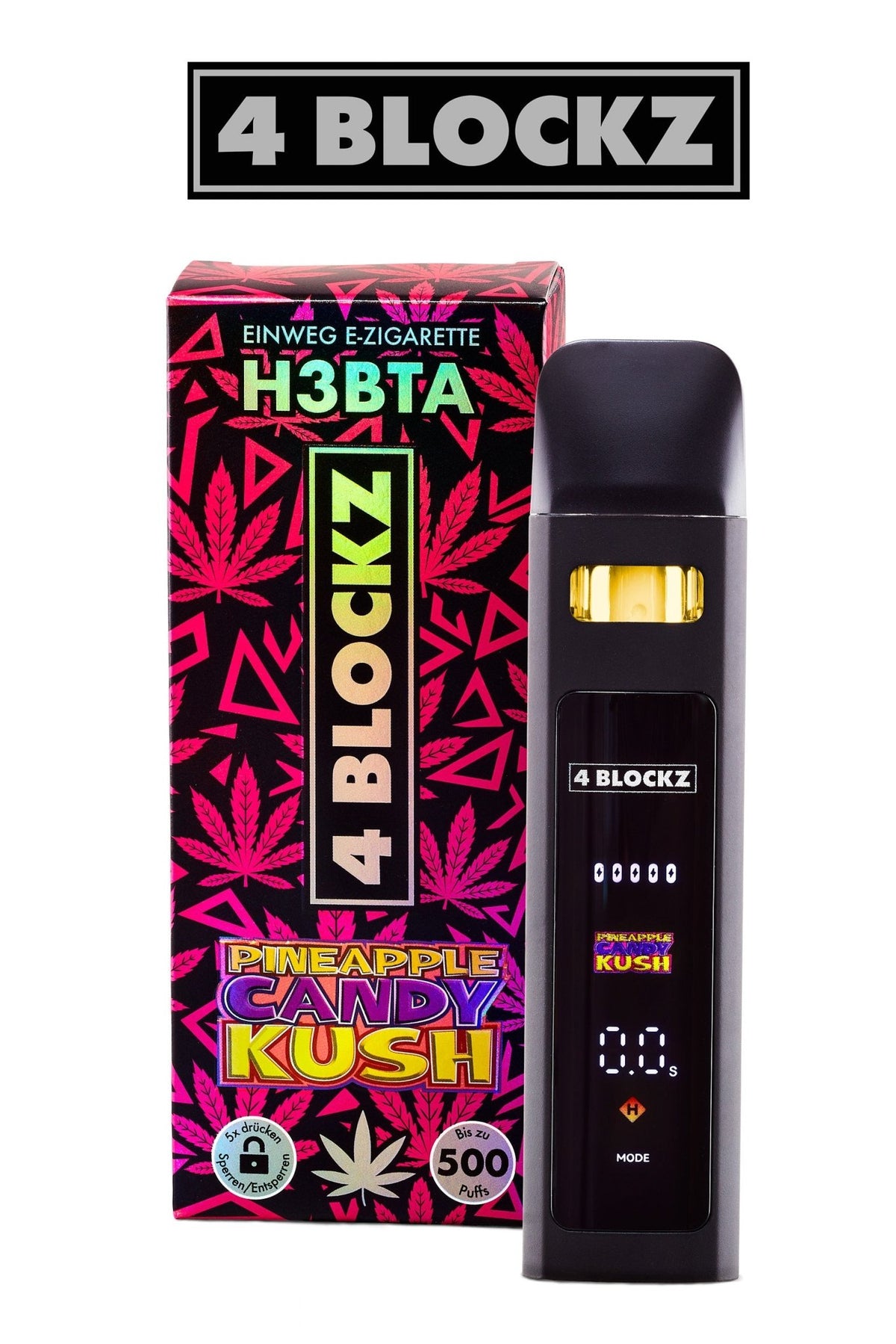 10x 4 Blockz Digital - H3BTA (1ml CRD) - McVapes
