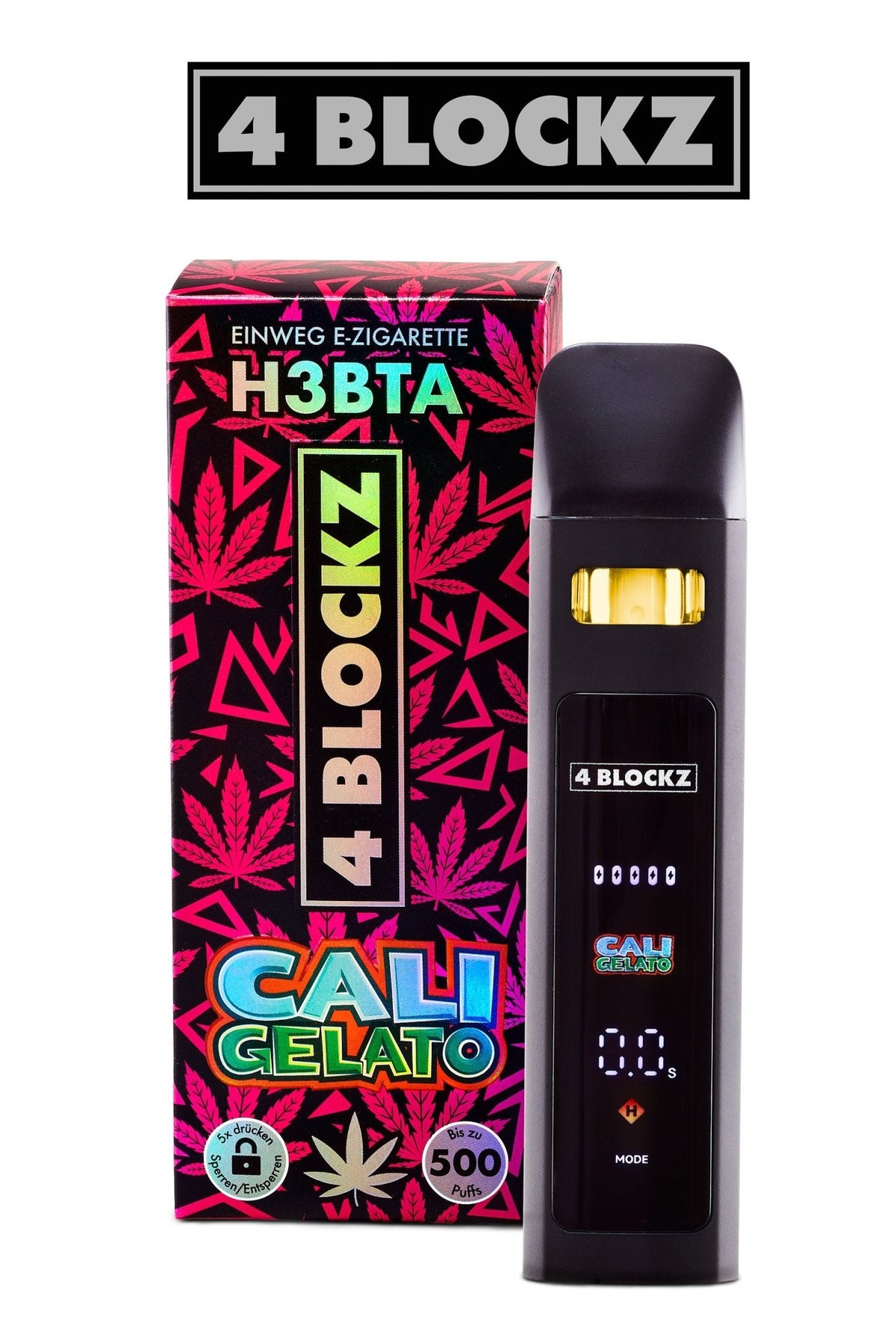 10x 4 Blockz Digital - H3BTA (1ml CRD) - McVapes