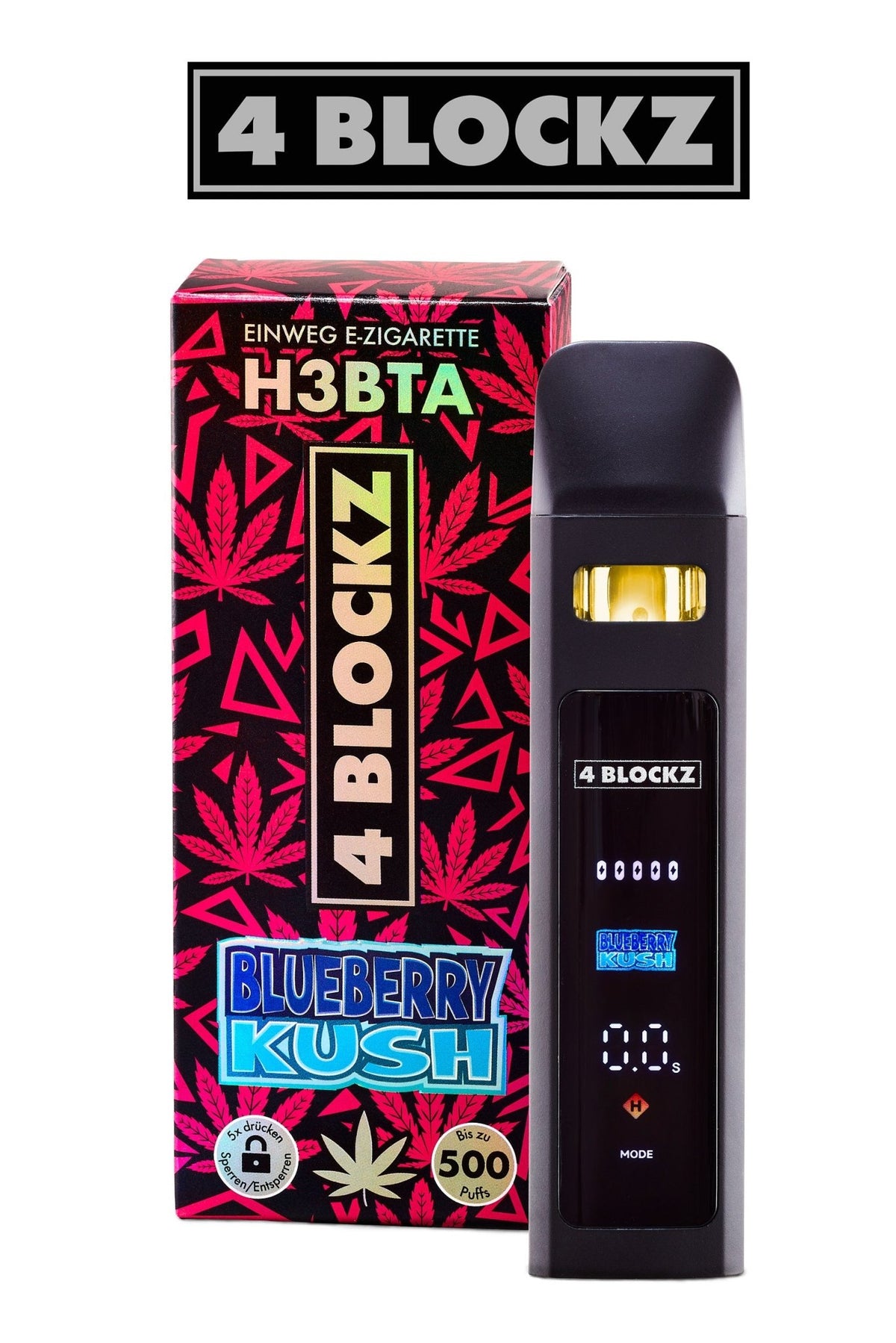 10x 4 Blockz Digital - H3BTA (1ml CRD) - McVapes