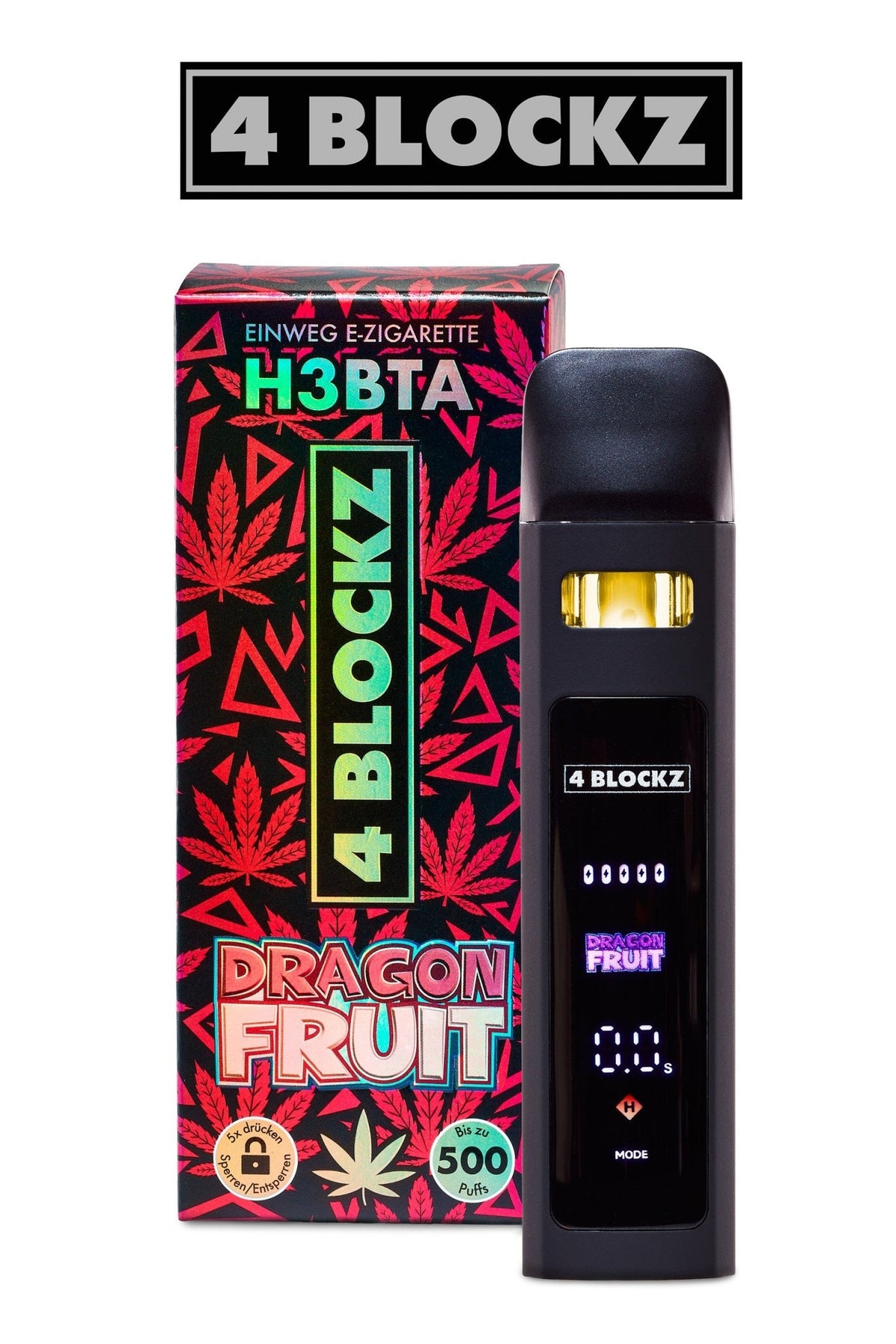 10x 4 Blockz Digital - H3BTA (1ml CRD) - McVapes