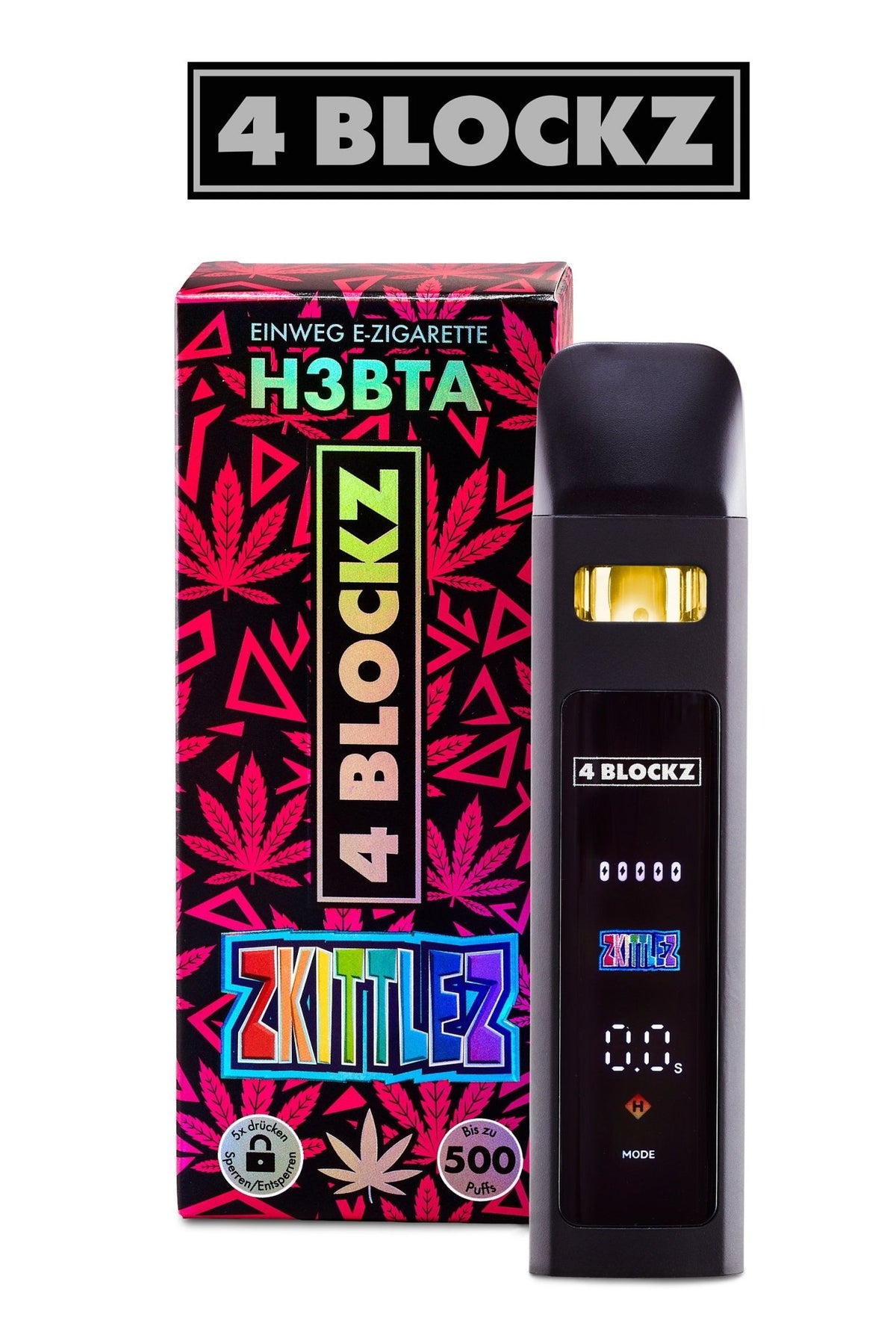 10x 4 Blockz Digital - H3BTA (1ml CRD) - McVapes