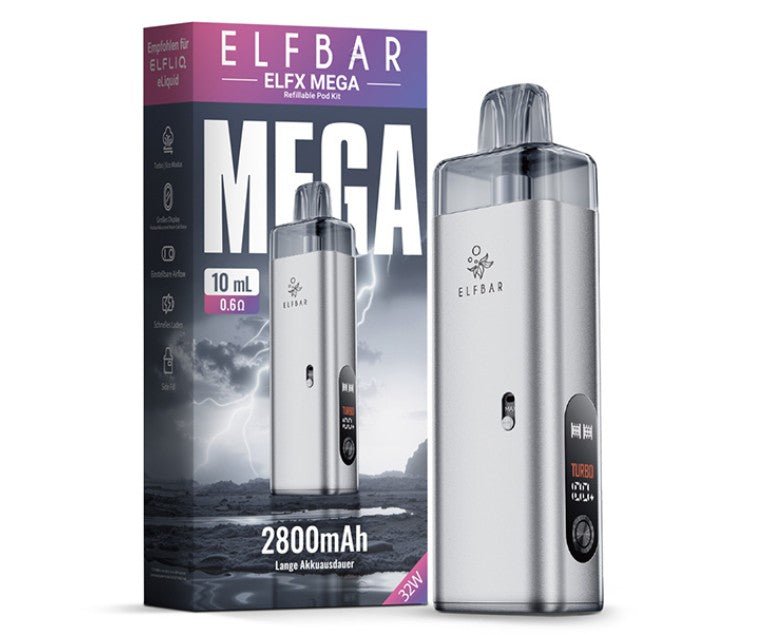 10x Elfbar ELFX Mega Pod Kit - 2800 mAh - McVapes