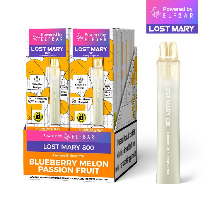 10x Elfbar Lost Mary 800 Nikotin Einweg E-Zigarette - McVapes