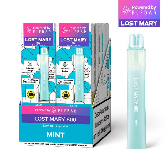 10x Elfbar Lost Mary 800 Nikotin Einweg E-Zigarette - McVapes
