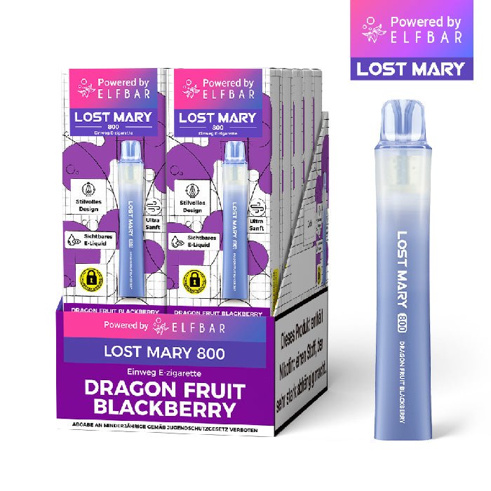 10x Elfbar Lost Mary 800 Nikotin Einweg E-Zigarette - McVapes