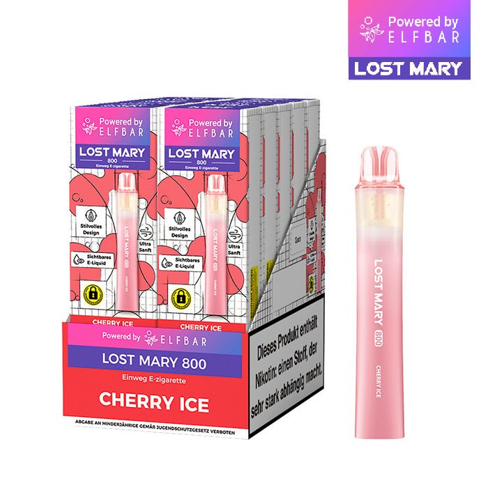 10x Elfbar Lost Mary 800 Nikotin Einweg E-Zigarette - McVapes
