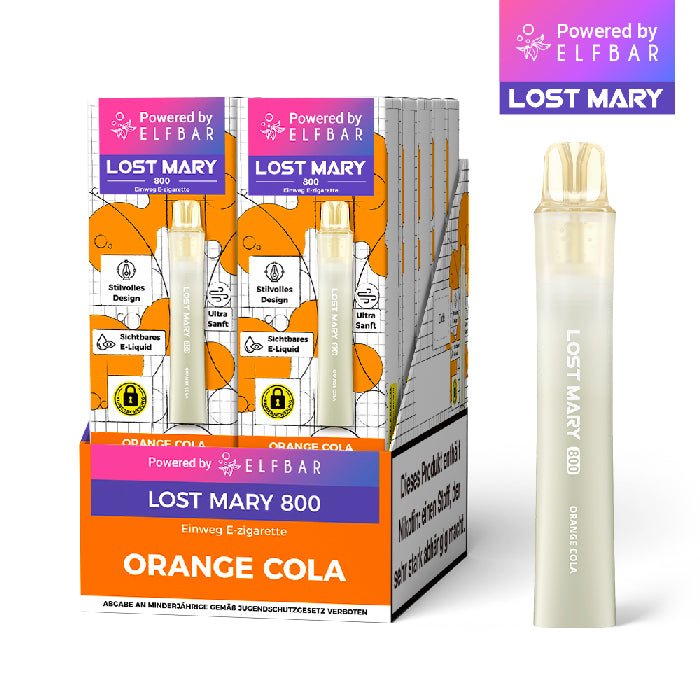 10x Elfbar Lost Mary 800 Nikotin Einweg E-Zigarette - McVapes