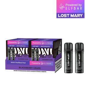 10x Elfbar Lost Mary WAVI 2% Nikotin 2er Pack - 10% Akkuträger gratis - McVapes