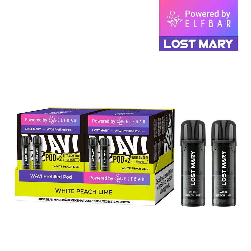 10x Elfbar Lost Mary WAVI 2% Nikotin 2er Pack - 10% Akkuträger gratis - McVapes