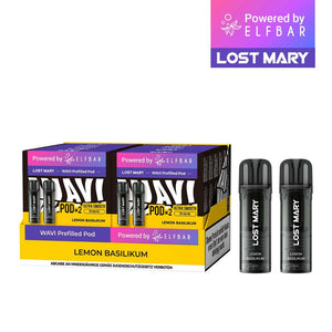 10x Elfbar Lost Mary WAVI 2% Nikotin 2er Pack - 10% Akkuträger gratis - McVapes