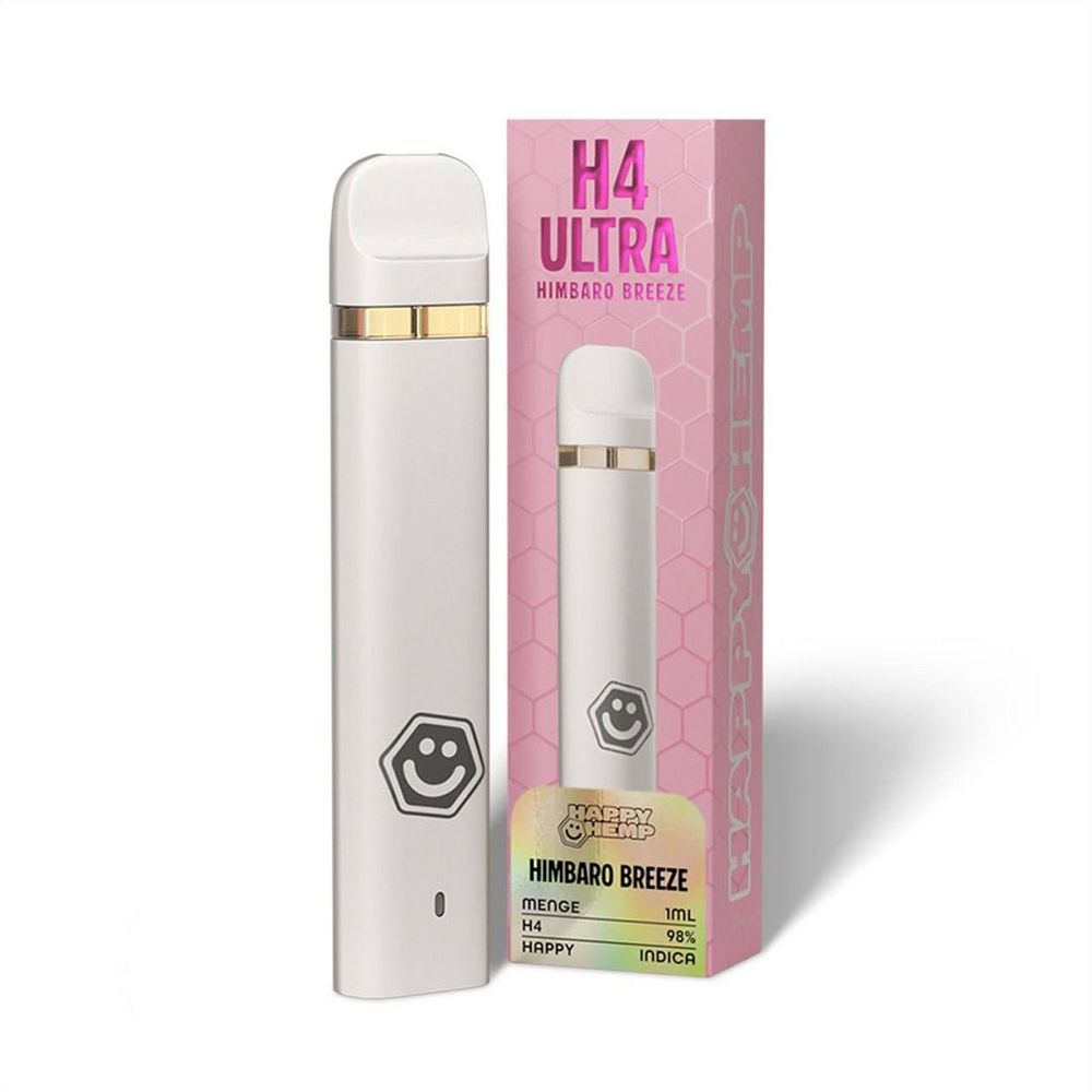 10x Happy Hemp - H4 Ultra Vape - 1ml - McVapes