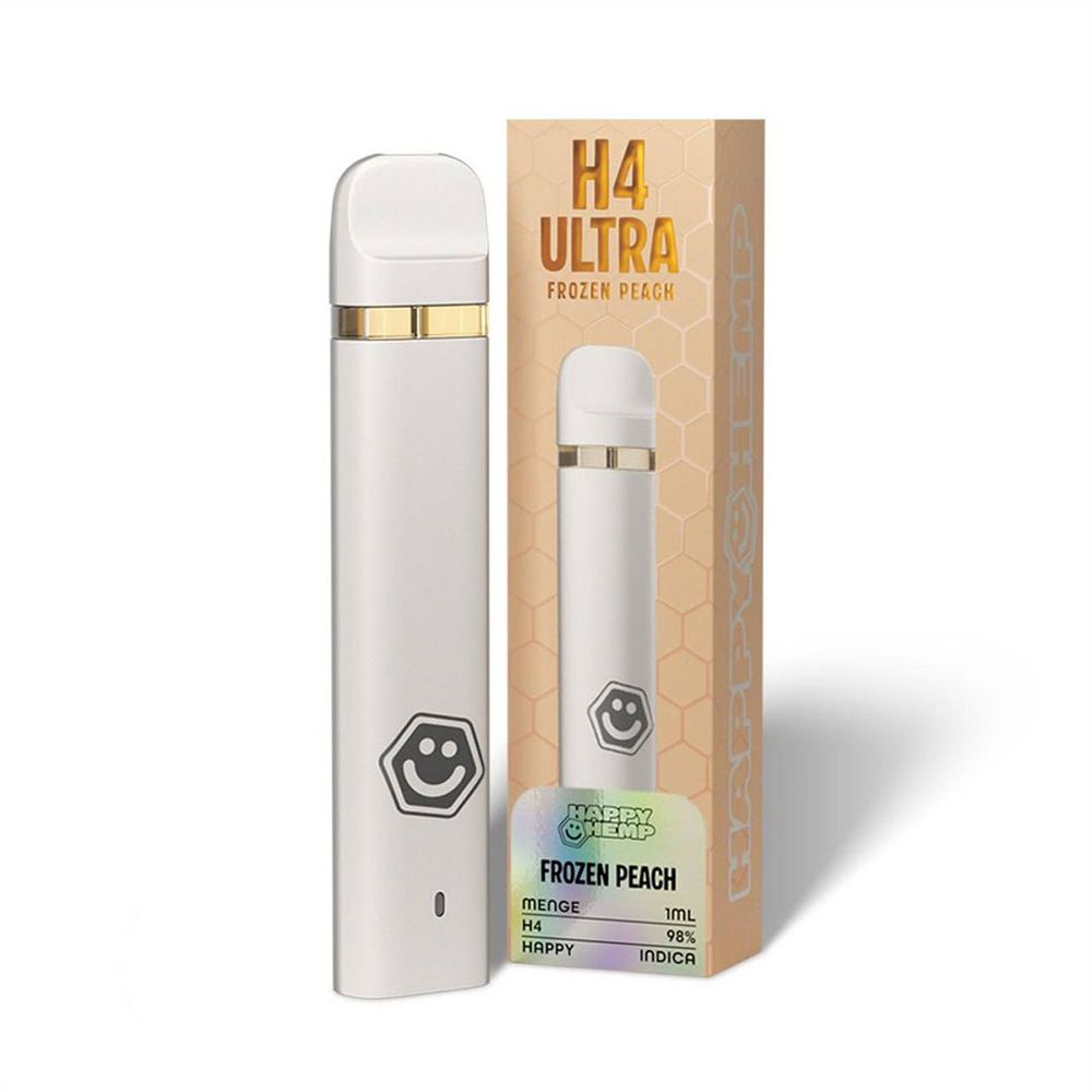 10x Happy Hemp - H4 Ultra Vape - 1ml - McVapes