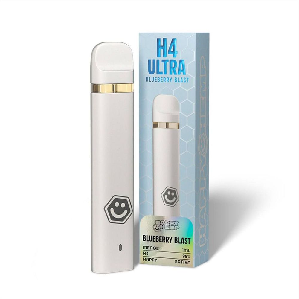10x Happy Hemp - H4 Ultra Vape - 1ml - McVapes