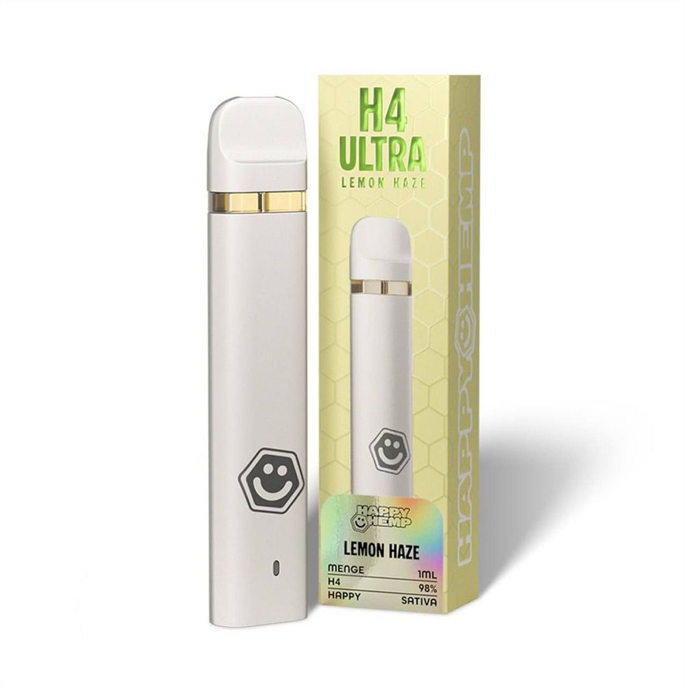 10x Happy Hemp - H4 Ultra Vape - 1ml - McVapes