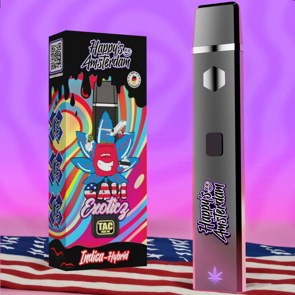 10x Happy's Amsterdam - TAC Einweg Vape - McVapes
