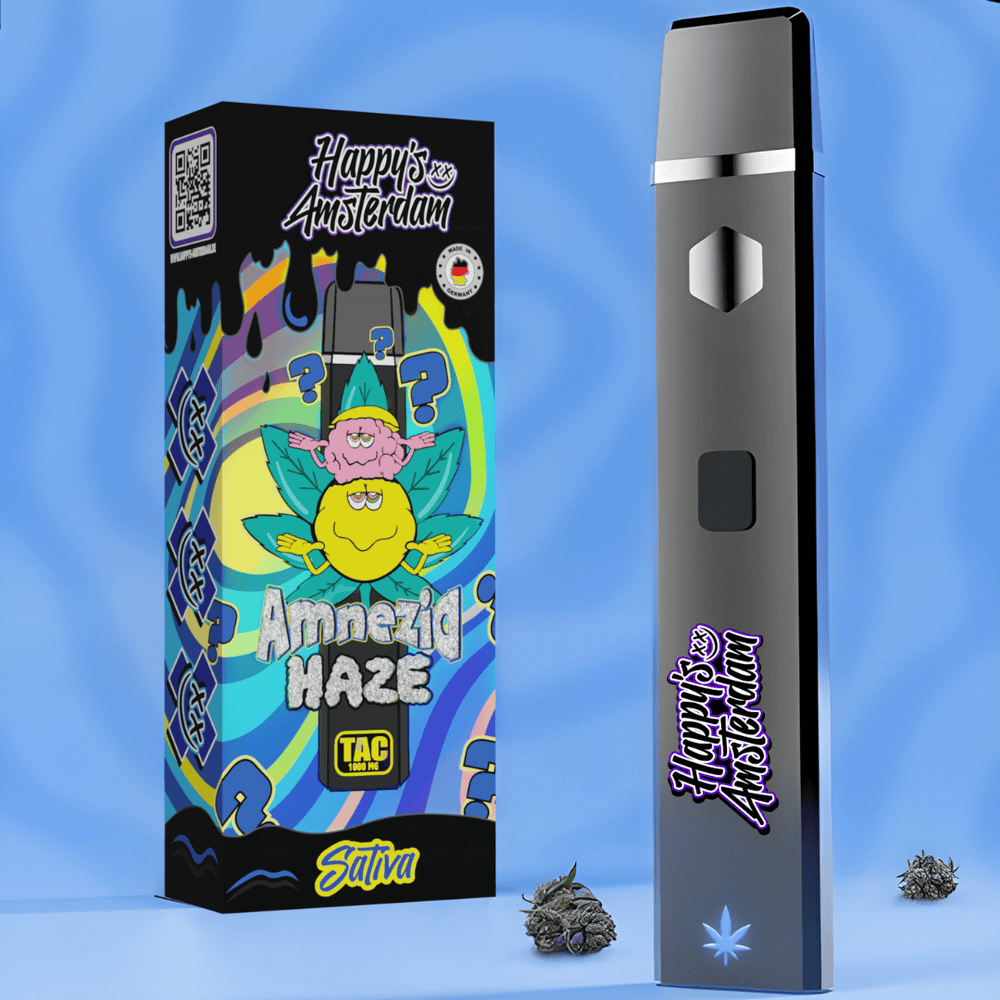 10x Happy's Amsterdam - TAC Einweg Vape - McVapes