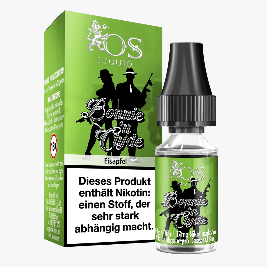 10x Os Liquid - 10ml - 17mg - McVapes
