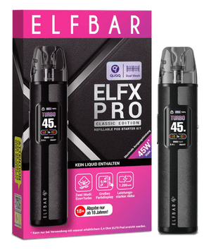1x ELFBAR ELFX Pro - Pod Kit - 1200 mAh - McVapes