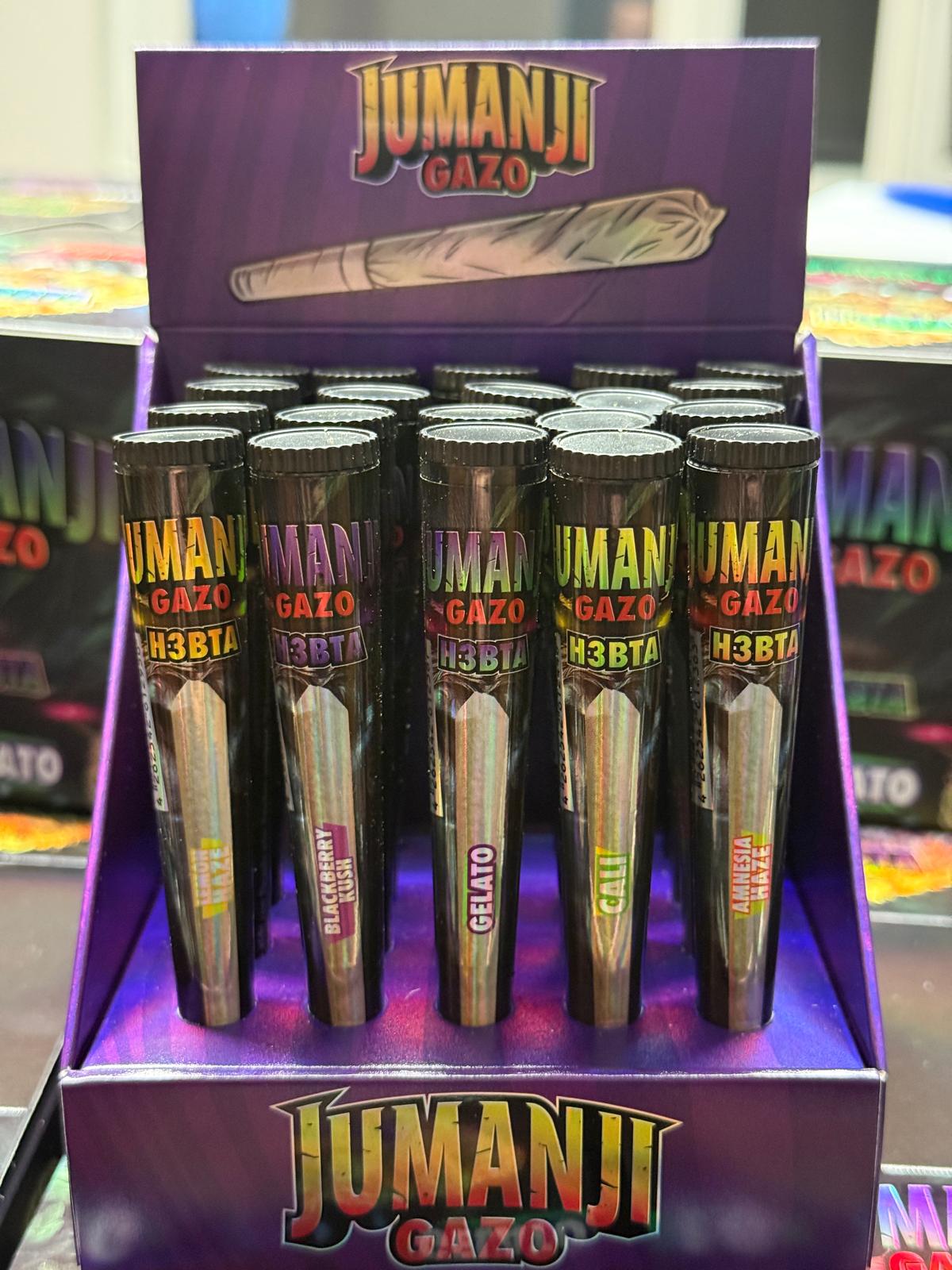 20x Jumanji H3BTA Pre-Rolls – Mix Display 1g - McVapes