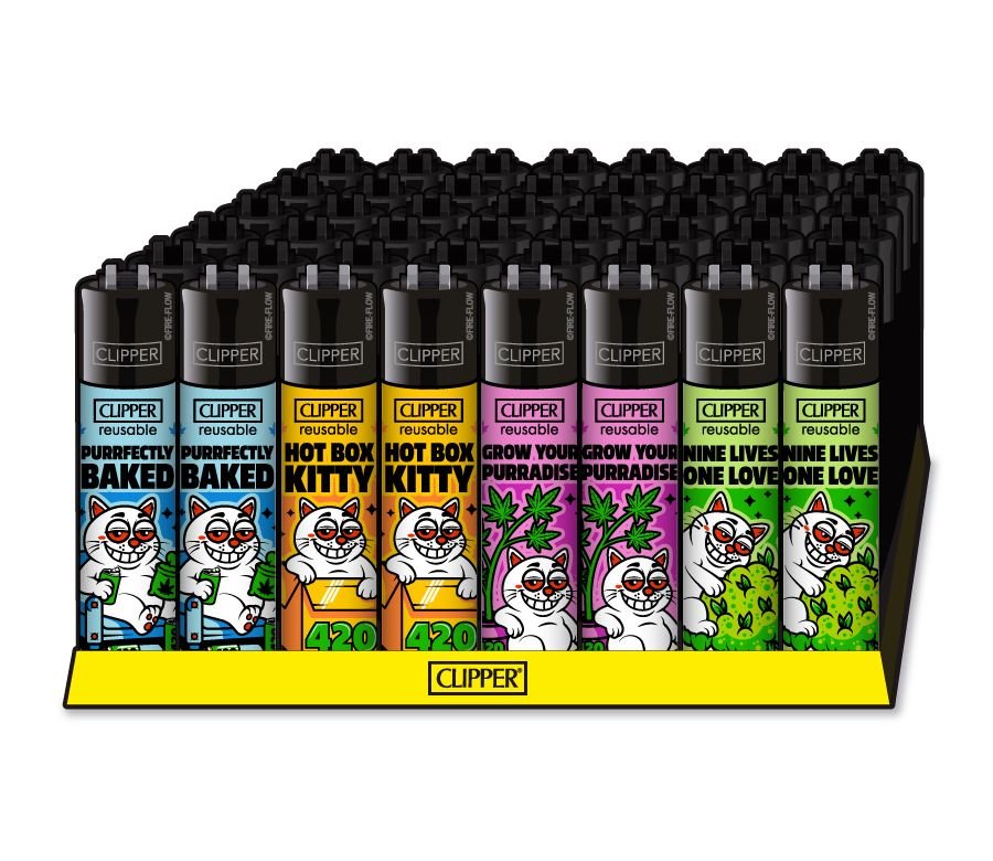 48x Clipper Reibrad Catz nachfüllbar - McVapes