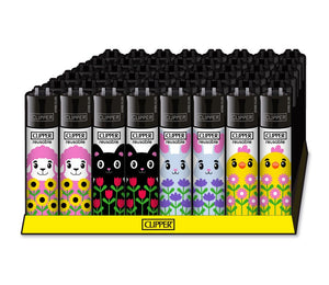 48x Clipper Reibrad Spring Animals nachfüllbar - McVapes