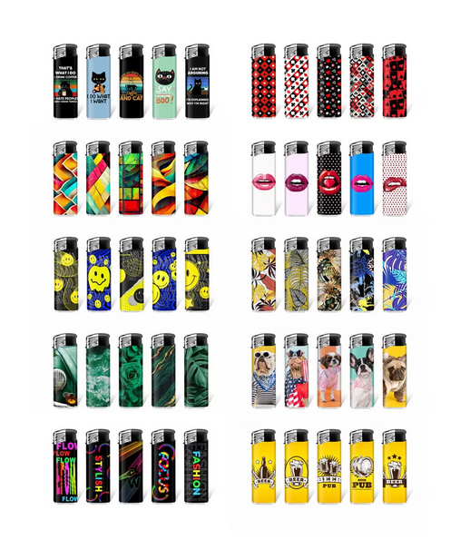 50x Angel Einweg Piezo, versch. Motive - McVapes