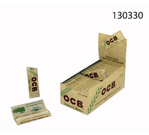 50x OCB Organic Hemp, 50 Blatt - McVapes