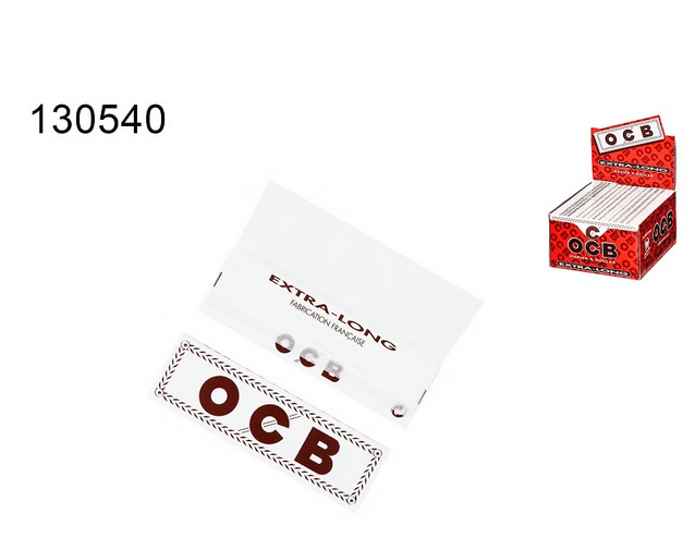 50x OCB weiß lang, 32 Blatt - McVapes