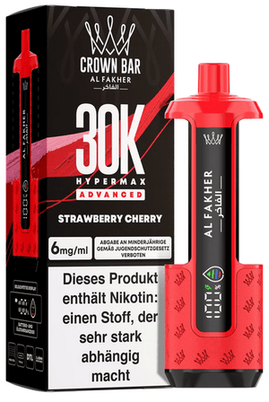 5x Al Fakher Hypermax 30k Advanced - 6mg Nikotingehalt (SET: Basisgerät + 2 Pods) - McVapes