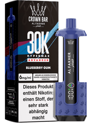5x Al Fakher Hypermax 30k Advanced - 6mg Nikotingehalt (SET: Basisgerät + 2 Pods) - McVapes