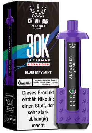 5x Al Fakher Hypermax 30k Advanced - 6mg Nikotingehalt (SET: Basisgerät + 2 Pods) - McVapes