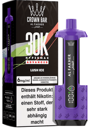 5x Al Fakher Hypermax 30k Advanced - 6mg Nikotingehalt (SET: Basisgerät + 2 Pods) - McVapes