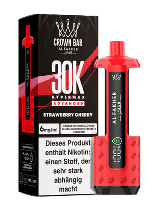 5x Al Fakher Hypermax 30k Advanced - 6mg Nikotingehalt (SET: Basisgerät + 2 Pods) - McVapes