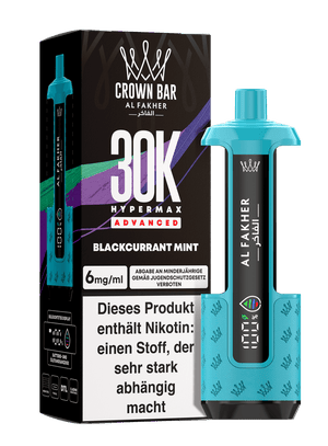 5x Al Fakher Hypermax 30k Advanced - 6mg Nikotingehalt (SET: Basisgerät + 2 Pods) - McVapes
