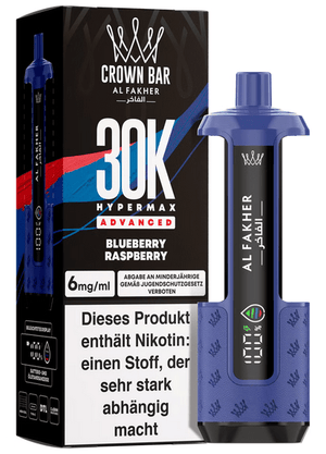 5x Al Fakher Hypermax 30k Advanced - 6mg Nikotingehalt (SET: Basisgerät + 2 Pods) - McVapes
