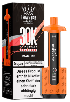 5x Al Fakher Hypermax 30k Advanced - 6mg Nikotingehalt (SET: Basisgerät + 2 Pods) - McVapes