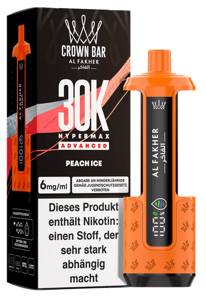 5x Al Fakher Hypermax 30k Advanced - 6mg Nikotingehalt (SET: Basisgerät + 2 Pods) - McVapes