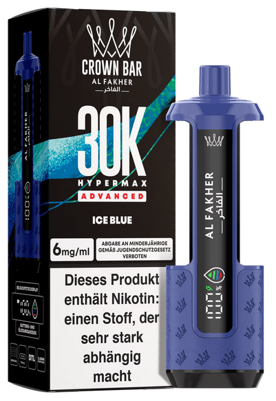 5x Al Fakher Hypermax 30k Advanced - 6mg Nikotingehalt (SET: Basisgerät + 2 Pods) - McVapes